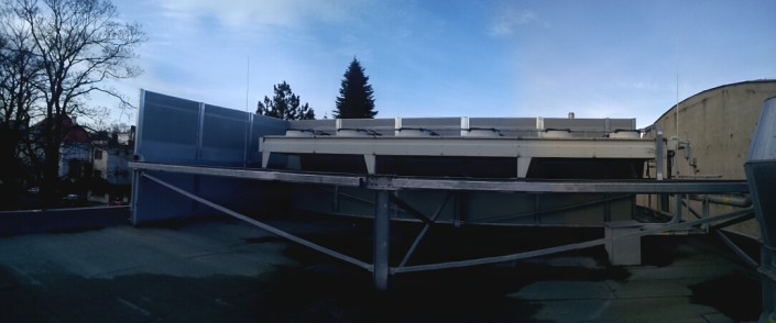 Zimní stadion Olomouc kompletní odhlučnění technologie chlazení