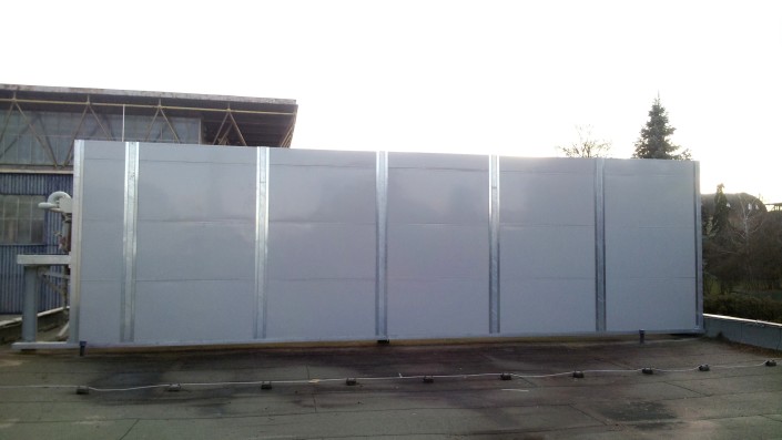 Zimní stadion Olomouc kompletní odhlučnění technologie chlazení